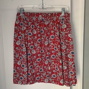Loft stretch waist skirt